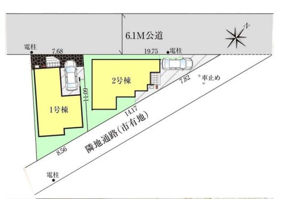 グラファーレ船橋市三山25期　全2棟　2号棟
