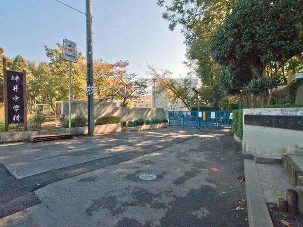 船橋市松が丘４丁目の土地(船橋市立坪井中学校)
