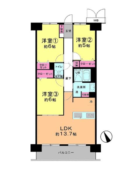 ダイアパレスライブシティ船橋
