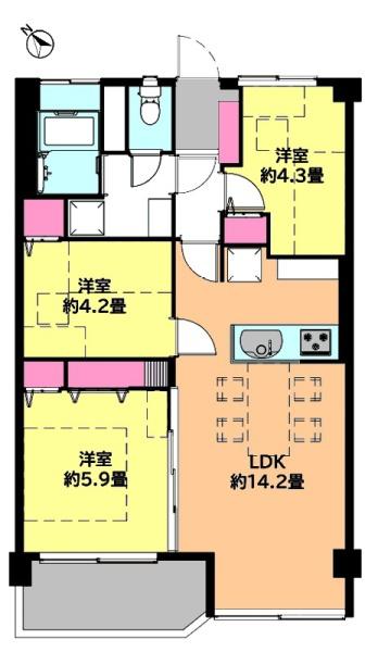 小栗原住宅1号棟