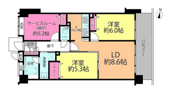 ベルザ薬園台