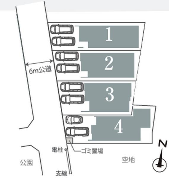 船橋市薬円台307④　全4邸　2号棟