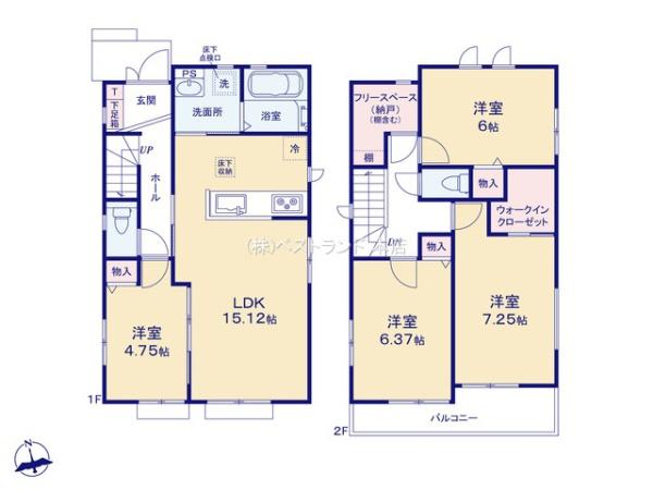 船橋市三山1丁目　全3棟　2号棟