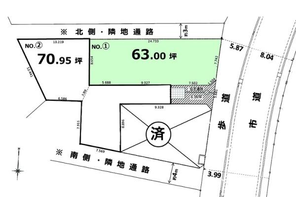 船橋市南三咲４丁目の売土地