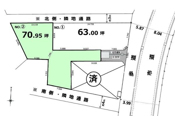 船橋市南三咲４丁目の売土地