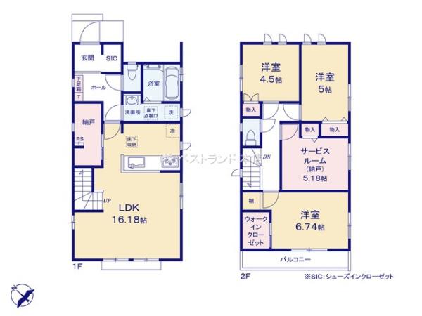 船橋市新高根３丁目の新築一戸建