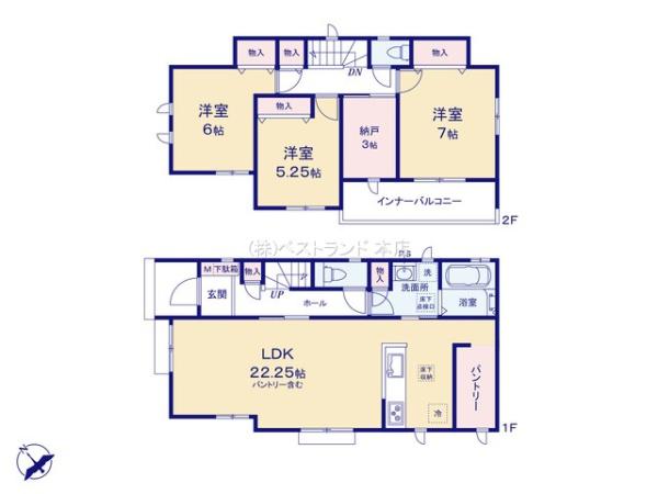 船橋市古和釜町　全2棟　2号棟