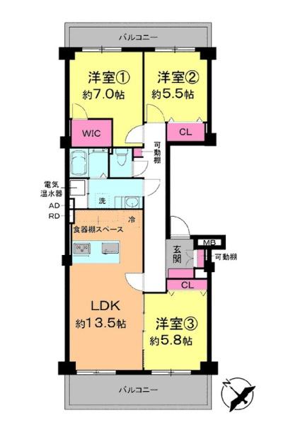 マープル津田沼スカイハイツB棟