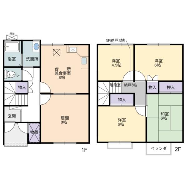 芝山タウンハウスD1号棟