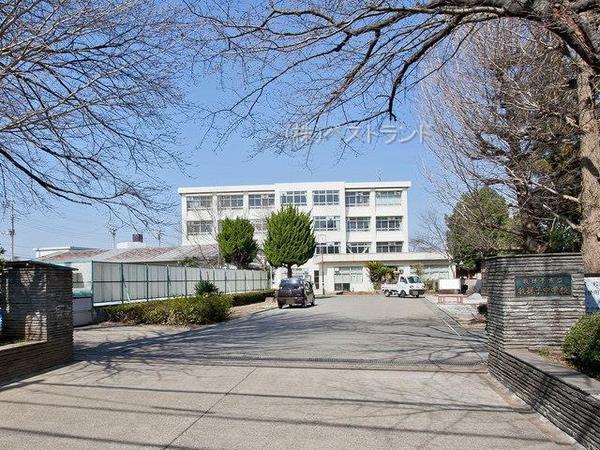 我孫子市天王台６丁目の土地(我孫子市立我孫子中学校)