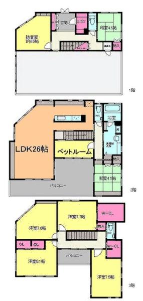 船橋市飯山満町３丁目の中古一戸建て