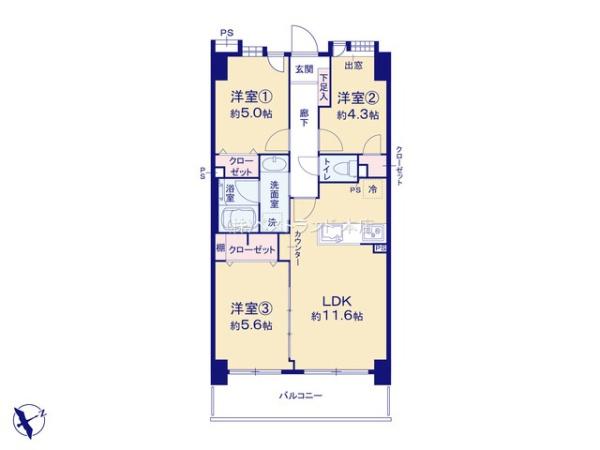 ライオンズマンション西船橋第5