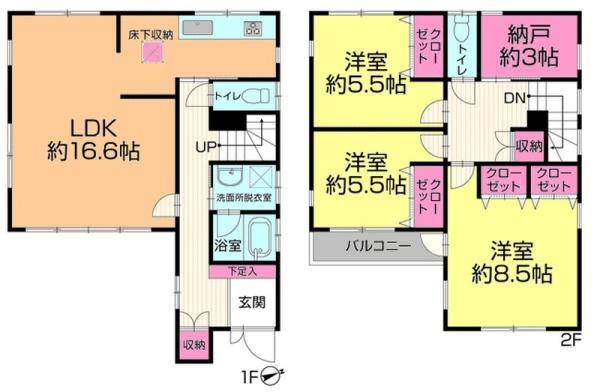 千葉市花見川区千種町の中古一戸建て