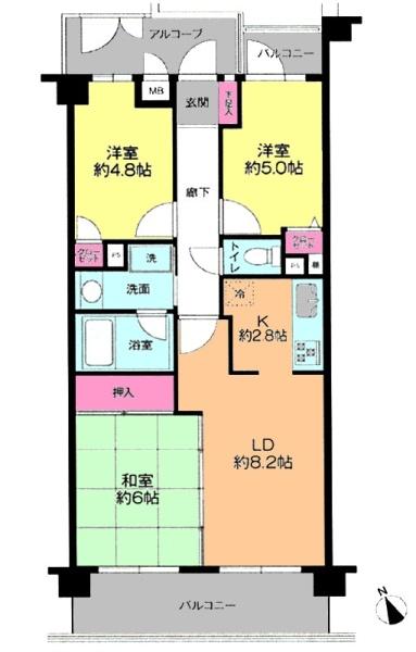 ライオンズガーデン船橋薬園台