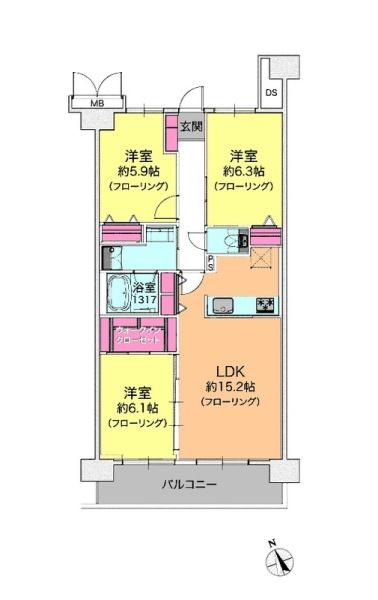 ダイアパレス・ライブシティ船橋