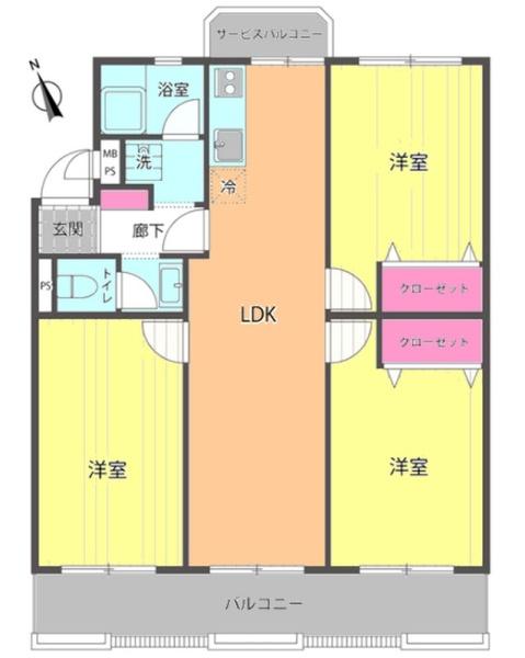 東洋馬込沢グリーンハイツ壱号棟