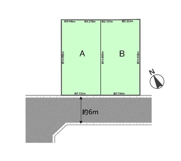 香澄3丁目　全2区画　B号地