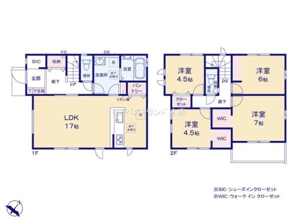 白井市清水口３丁目の新築一戸建