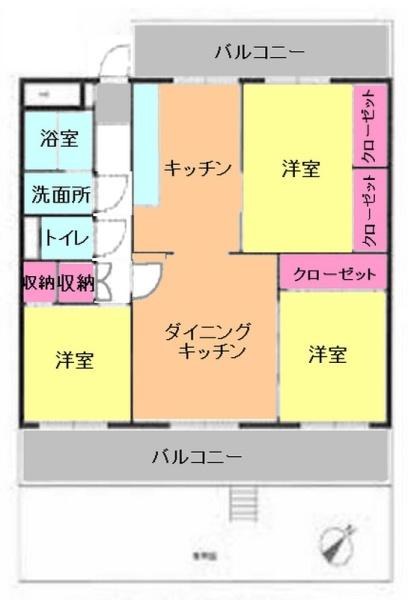 コープ野村夏見3号棟