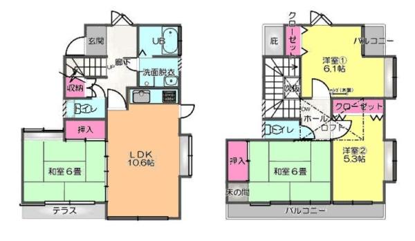 千葉市花見川区作新台４丁目の中古一戸建て