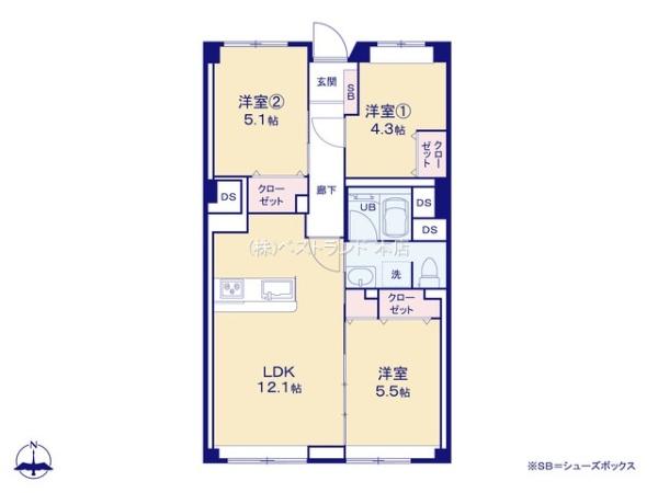 アサヒ勝田台マンション