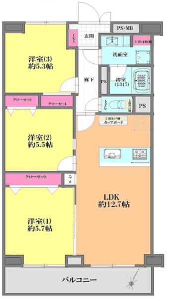 ソフトタウン谷津遊園3号棟