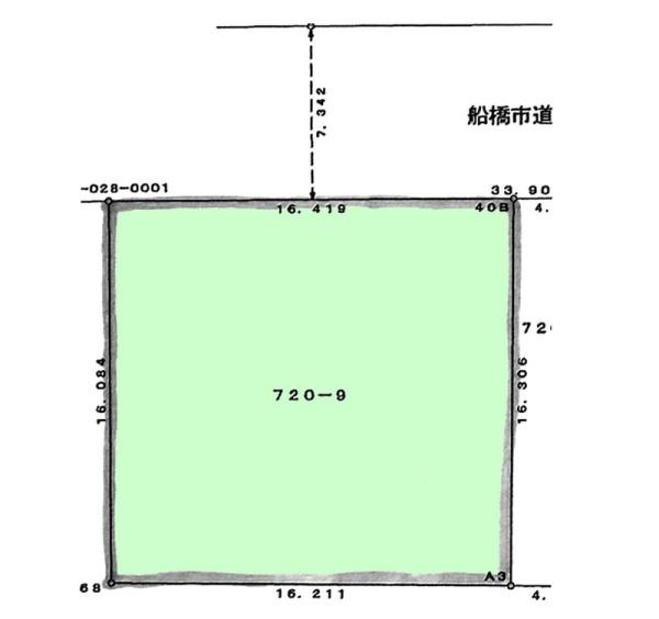 船橋市三山８丁目の売土地