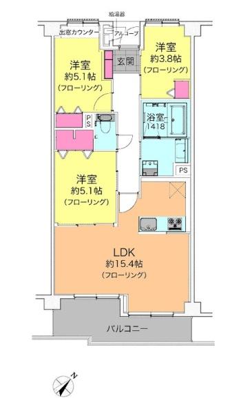 ライオンズマンション船橋海神町