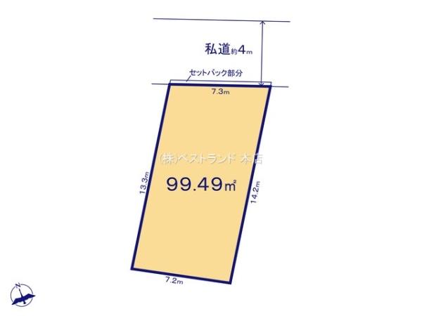 船橋市行田3期　全4区画　3号地