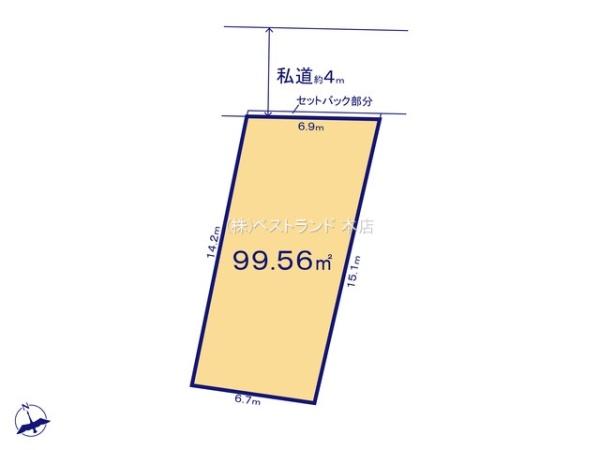 船橋市行田3期　全4区画　4号地