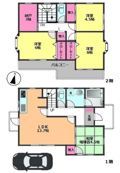 松戸市古ケ崎２丁目の中古一戸建て