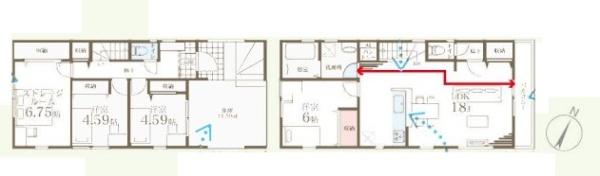 藤沢市石川5丁目新築全7棟2号棟