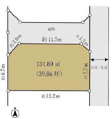 鵠沼藤が谷1丁目土地
