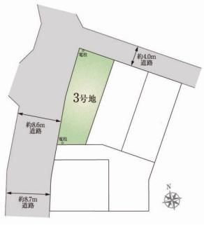 藤沢市村岡東２丁目土地全５区画３号地