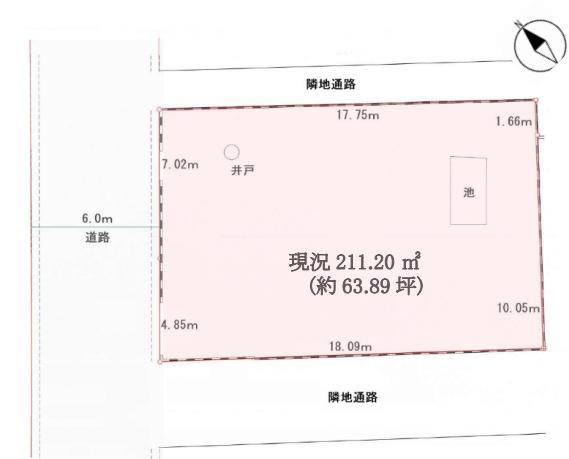 藤沢市亀井野　土地