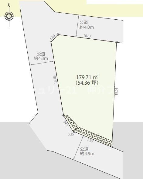 藤沢市白旗4丁目土地