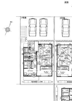大庭新築戸建全4棟1号棟