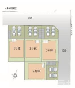 藤沢市大庭新築戸建全4棟1号棟