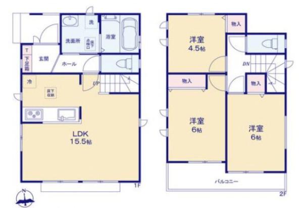 藤沢市高倉新築戸建全２棟A号棟