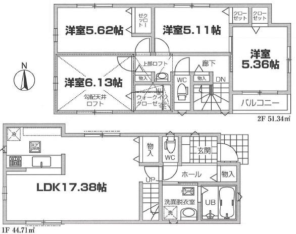 藤沢市亀井野新築戸建全3棟1号棟