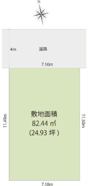 藤沢市西富2丁目土地