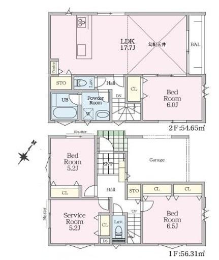 藤沢市善行1丁目新築戸建全7棟4号棟