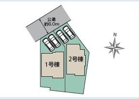 藤沢市本藤沢2丁目新築戸建全2棟1号棟