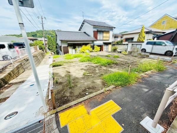 大磯町西小磯　建築条件なし売地