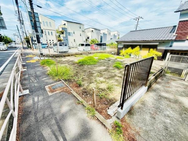 大磯町西小磯　建築条件なし売地