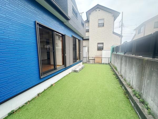 藤沢市亀井野の中古一戸建て(庭)