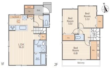 藤沢市白旗1丁目新築戸建全5棟4号棟