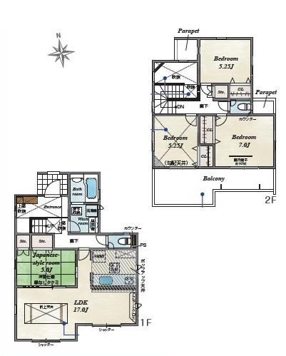 藤沢市大庭新築戸建全3棟1号棟