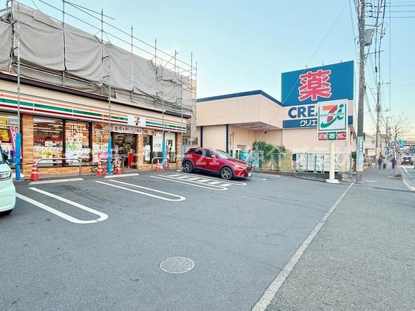 藤沢市村岡東１丁目の土地(セブン-イレブン藤沢村岡東店)