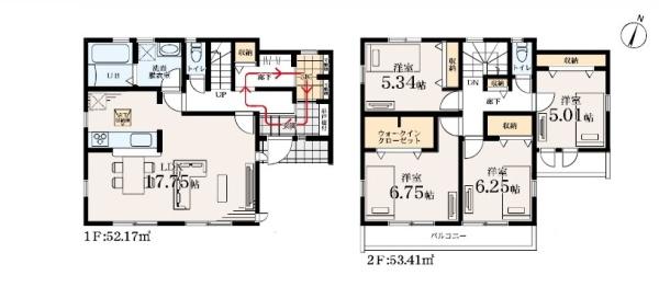藤沢市下土棚新築戸建全5棟3号棟